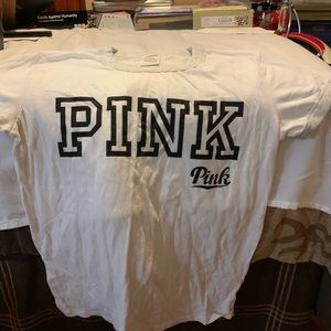 Pink Victoria’s Secret Tee